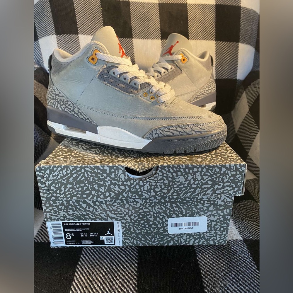 Jordan 3 Cool Grey